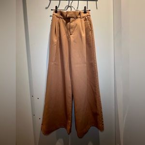 abercrombie extra wide leg trousers